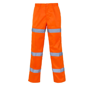Pantalones de seguridad de alta calidad de poliéster y algodón con rodillas reforzadas para trabajadores de la construcción en Europa y EE. UU. - Product Image 2