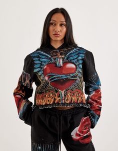 Conjunto de Sudadera con Capucha y Pantalones de Chándal para Gimnasio, Ropa de Invierno Personalizable Estilo Urbano, Chándal de Forro Polar con Estampado de Letras para Mujer, Top Regular, Un Conjunto - Product Image 3