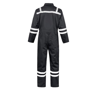 Wholesale Mechanic Worker Jumpsuit Hi Vis One Piece <b>Overalls</b> Coal Mine Farm Security Outdoor Workwear Polyester Fire Breathable - Product Image 3