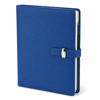 Organiseur de planification A5 personnalisé en cuir PU avec 6 anneaux, carnet rechargeable, fermeture à sangle, pochette pour cartes, attache pour stylo, pour bureau, usine OEM ODM