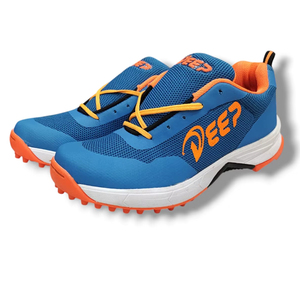 รองเท้าคริกเก็ตแบบมีปุ่มยางคุณภาพสูง ยึดเกาะดีเยี่ยม เหมาะสำหรับสนามหญ้าเทียม น้ำหนักเบา ทนทาน ใช้สำหรับฝึกซ้อมและแข่งขัน รับผลิตตามแบรนด์ ขายส่ง - Product Image 1