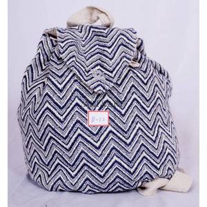Sac à dos élégant en toile de coton fait main, léger et vintage pour pickleball, avec crochet de clôture et porte-bouteille d'eau - Look chic - Product Image 4