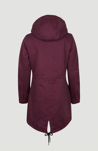 Parka longue décontractée pour femme, épaisse et chaude, grande taille, à capuche, en fausse fourrure, laine et lin, écologique, coupe-vent, pour l'hiver et les activités de plein air - Product Image 6