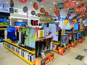 Estante de exhibición de doble cara reforzado ADONG A12 para televisores | Estante metálico de supermercado | Fábrica OEM/ODM de Vietnam - Product Image 6