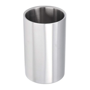 Seau à glace isotherme double paroi en acier inoxydable de haute qualité, personnalisable, pour vin et bière, capacité 1600 ml - Product Image 3