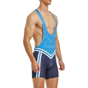 Singlet de Lucha Libre Personalizado al por Mayor, Singlet de Lucha Libre Ligero de Secado Rápido para Venta en Línea - Product Image 2