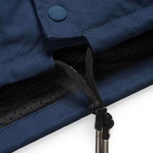 Wholesale Women's Navy Blue <b>Coach</b> Jacket With White C Logo Turn-down Collar Regular Fit Preppy Style Training Jacket Unisex - Product Image 2