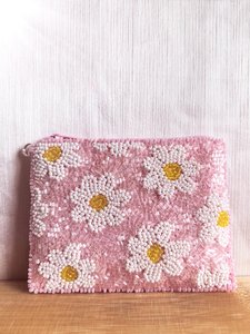 Monedero Pequeño Bordado con Cuentas de Colores, Bolsa Decorativa Hecha a Mano para Viajes y Uso Diario > Manualidades Textiles y de Tela - Product Image 4