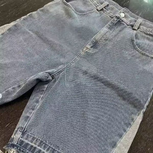 Pantalones Cortos Casuales de Lona Holgados para Hombre, 100% Algodón, Transpirables, Ecológicos, de Secado Rápido, Cintura Baja, Cierre de Botones, Logotipo Personalizable - Product Image 5