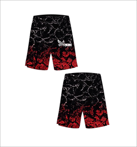 FEROCIOUS CLOTHING - Pantalones Cortos Deportivos para Hombre con Diseño de Galaxia Impreso Personalizado, Ropa de Combate con Transferencia de Calor, Ropa de Entrenamiento para Gimnasio - Product Image 5