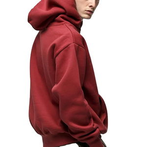 Low Price Comfortable Men's Breathable Half Zip Hoodie with Digital Printing 100% Cotton Oversized Winter Custom Made - Product Image 6