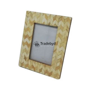 Marco de Fotos de Calidad Premium con Incrustaciones de Hueso Hecho a Mano por Artesanos, Marco Decorativo Elegante de Tradebyd - Product Image 5