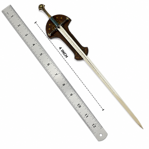 Espada de Acero Vikinga Original Link, Hecha a Mano, de Venta Caliente, DIY, OEM, para Cosplay, con Funda de Acero Inoxidable, Hoja No Ajustable - Product Image 1