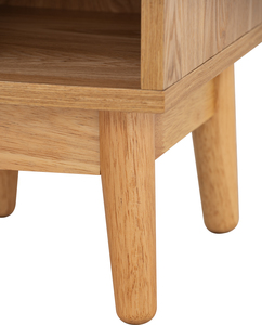Durable Coffee <b>Side</b> <b>Table</b> with Open Shelf <b>Storage</b> in Easy Assembly Design for Residentials - Product Image 5