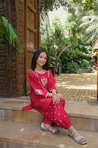 Pakistani Comfortable Women Cotton / Lawn Suits in Reasonable Price Casual Womens Dresses <b>Kids</b> Pakistani Cotton / Lawn Suits - Product Image 4