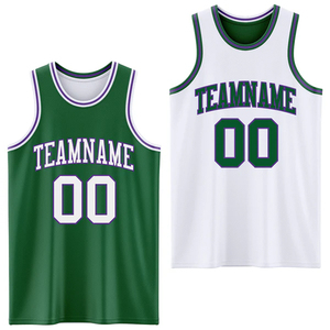 Uniforme de Baloncesto Profesional Reversible, Ropa Deportiva Personalizada, 100% Poliéster, Tela de Malla, Sin Mangas, Unisex - Product Image 5