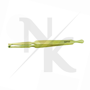 Premium DIY Jewelry <b>Tools</b> Brass Tweezer with Hole 110mm Jewelry Making Supplies Wholesale Jewelry Making Tweezers OEM Precision - Product Image 6
