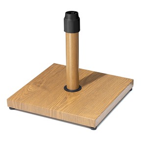 Porte-parapluie en bois de chêne sculpté à la main de style vintage en gros - Product Image 4