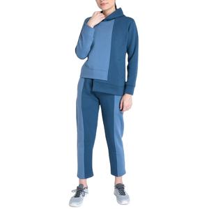 Ensemble de survêtement pour femmes, vêtements de sport, survêtement personnalisé avec logo, style streetwear, 100% coton, design 2 en 1, haute qualité, vente en gros - Product Image 1