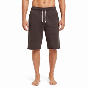 <b>Men</b>’s 100% Cotton <b>Shorts</b> Casual Comfortable Drawstring Waist Summer <b>Shorts</b> with Pockets Custom Logo Private Label - Product Image 2
