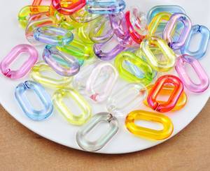 Decoración de Pared Art Deco, Eslabones de Cadena de Resina, Artículo Decorativo para Habitación, Cadenas Colgantes de Resina, Diseño Moderno - Product Image 3