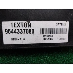 Mini ECU et modules informatiques d'occasion convertibles 9644337080 - Product Image 4
