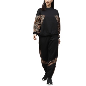 Survêtements épais lourds pantalons de survêtement couleur unie polaire hommes femmes pantalons de survêtement noirs combinaison vestes vêtements d'entraînement de gymnastique pour les filles - Product Image 1