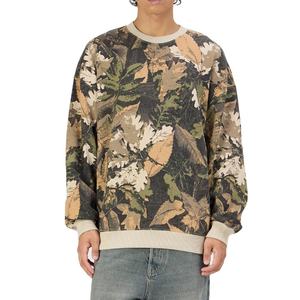 Sudadera de Invierno con Cuello Redondo Estampado, 100% Algodón Felpa, Mangas Largas, Diseño Transpirable Personalizable - Product Image 1
