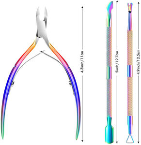 เครื่องมือทำเล็บ MAHFOOZ ของขวัญส่งเสริมการขาย กรรไกรตัดเล็บ กรรไกรตัดหนังกำพร้า สำหรับเล็บมือ - Product Image 5