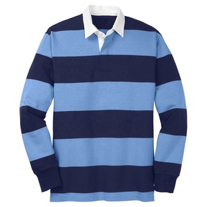 Camisa Polo de Manga Larga para Hombre, Elegante, Transpirable, de Algodón, Corte Ajustado, Diseño Moderno para Uso Diario - Product Image 3