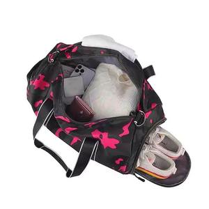 Bolsa de Gimnasio de Cuero Genuino de Gran Capacidad y Calidad Premium, Bolsa de Viaje Deportiva con Logotipo Personalizado, Bolsas Impermeables con Sublimación - Product Image 3