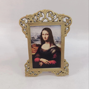 High Quality Gold Brass Photo <b>Frame</b> with Unique Design Handmade Durable & Eco-Friendly Decorative <b>Frame</b> for Tabletop Display - Product Image 5