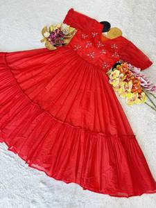 <b>Indian</b> Pakistani Clothing Exclusive Designer Anarkali Gown Premium Collection Latest Ethnic Readymade Bridal Party Wear <b>Indian</b> - Product Image 4