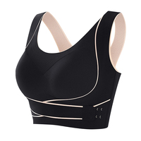 Nuevo sujetador deportivo de alto soporte para mujer, sin costuras, para yoga, fitness, gimnasio, entrenamiento, correr, más vendido.