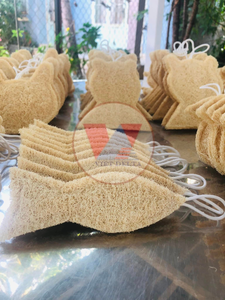 Juguetes Naturales de Lufa para Mascotas, Juguetes Masticables para Perros y Gatos, Limpieza Dental, Formas de Pez, Donut y Flor, OEM Hechos a Mano en Vietnam, Venta al por Mayor, Set ANGLE - Product Image 4