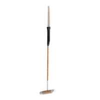 Tongkat Pemukul Polo Profesional Pro - 48" hingga 54" - Gagang Runcing 4/5 Simpul Kepala Kayu