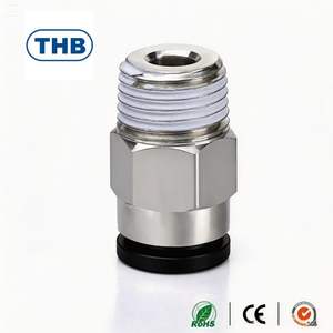 Conector de Plástico Recto de Empuje Rápido OEM para Uso Industrial en Fábricas Automatizadas - Product Image 4