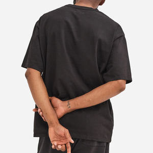 T-shirt à manches courtes avec poche, t-shirts d'été pour hommes, t-shirts en coton pur pour hommes, t-shirt en jersey biologique pour hommes, t-shirt à col rond pour hommes - Product Image 2