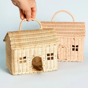 Cestas de juguetes para niños, encantadoras cestas de mimbre con forma de casa, precio competitivo, el mejor regalo para niños - Product Image 5