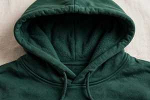 Sweat à capuche décontracté pour femme en molleton de coton respirant avec poches et imprimé frontal, style hiver - Product Image 5