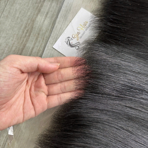 Vente en gros Top Grade Frontal vietnamien 13x6 HD Dentelle Droite Naturelle Super Double Dessiné 100% Vierge Cuticule Aligné Cheveux Humains - Product Image 6