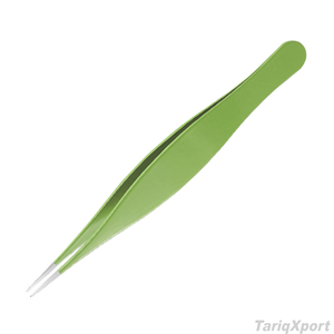 TariqXport – Lot de 3 pinces à épiler professionnelles en acier inoxydable de haute qualité pour cils, sourcils, points noirs et élimination des éclats - Product Image 2