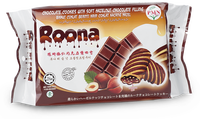 Biscuits malaisiens en spirale fourrés au chocolat noir halal, best-sellers, avec crème, noix, fromage, croustillants, sans gluten, en boîtes cadeaux