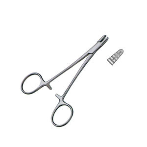 Porte-aiguilles Sarot (20 cm) en acier inoxydable à poignée sécurisée avec cliquet de verrouillage pour la chirurgie cardiaque et thoracique – Vente chaude - Product Image 3
