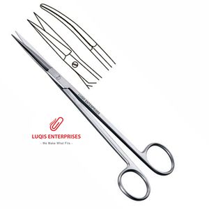 McIndoe Rhinoplasty Scissors Straight Semi-Sharp Outer Edges Serrated Surgical Instrument Stainless Steel <b>Precision</b> <b>Tool</b> - Product Image 4