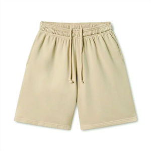 Shorts de jogging pour hommes de haute qualité, style tendance, vintage, décontracté, écologique, anti-rides, respirant, en spandex/coton - Product Image 1