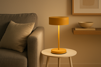 Neues Design Moderne Wiederaufladbare Kabellose LED-Tischlampe mit ABS 1200mAh Akku Ovaler Schirm Touch-Steuerung & Dimmbar