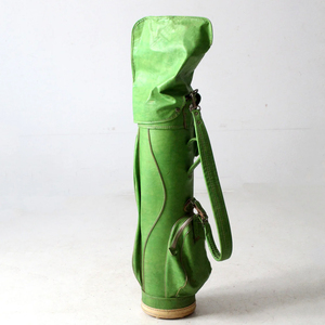 กระเป๋ากอล์ฟหนังกันน้ำสำหรับทุกเพศ คุณภาพสูง กระเป๋ากอล์ฟผ้าแคนวาสและหนังสไตล์วินเทจสั่งทำได้ ในราคาขายส่ง - Product Image 5