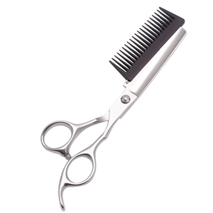 Ciseaux de barbier à bord biseauté et vis réglable, finition satinée, ciseaux Super Cut - Product Image 5