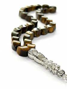 Luxury Muslim Islamic Eco-Friendly Handcrafted Resin Beads Tasbih Classic Prayer Beads Unique Design Ramadan Eid <b>Gift</b> - Product Image 3